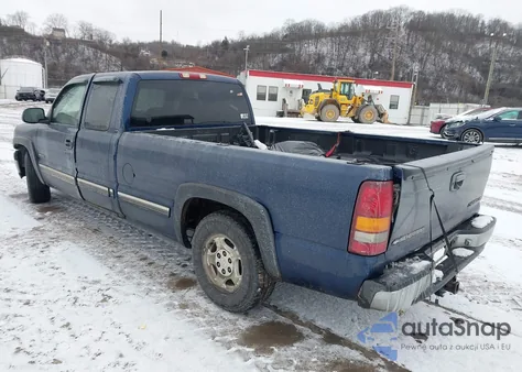 2002 Chevrolet Silverado 1500 Ls из США, поврежденный, VIN 1GCEC19T02E274143